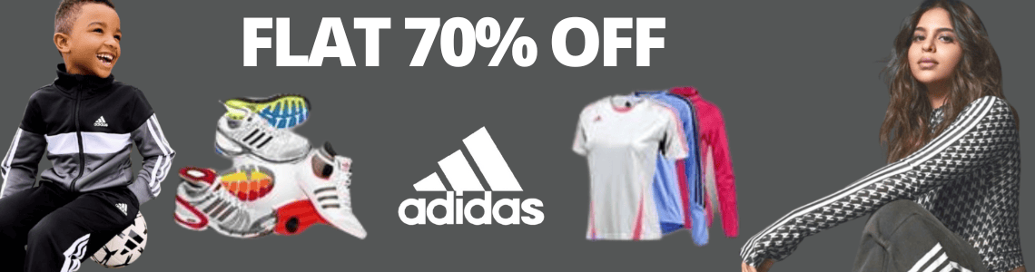 High-quality sportswear and accessories at OffersAtHome with up to 70% off. Shop Adidas, casual wear, and trendy athletic gear.